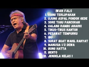 This is the Avatar Image for the Iwan Fals (Indonesian Artist) (Manusia 1/2 Dewa Era) AI Voice and Text to Speech Generator